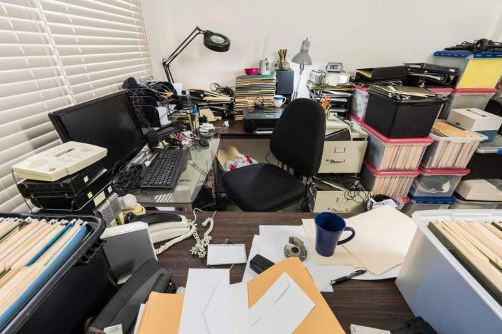 Débarras bureau, Vienne 86